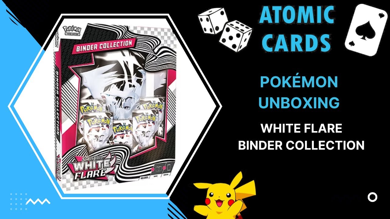 Pokémon Unboxing - Scarlet & Violet White Flare Binder Collection