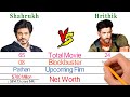 Shahrukh Khan Vs Hrithik Roshan Comparison - Filmy2oons