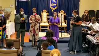 Video thumbnail of "You Fight On "Apostle James Pinckney & Voices Of Faith" ( Cover  By One Accord Praise Team)"