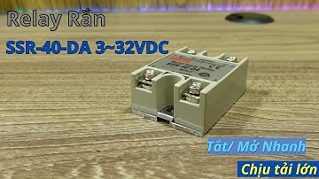 Relay Rắn SSR-40-DA 3~32VDC | Điện tử DAT