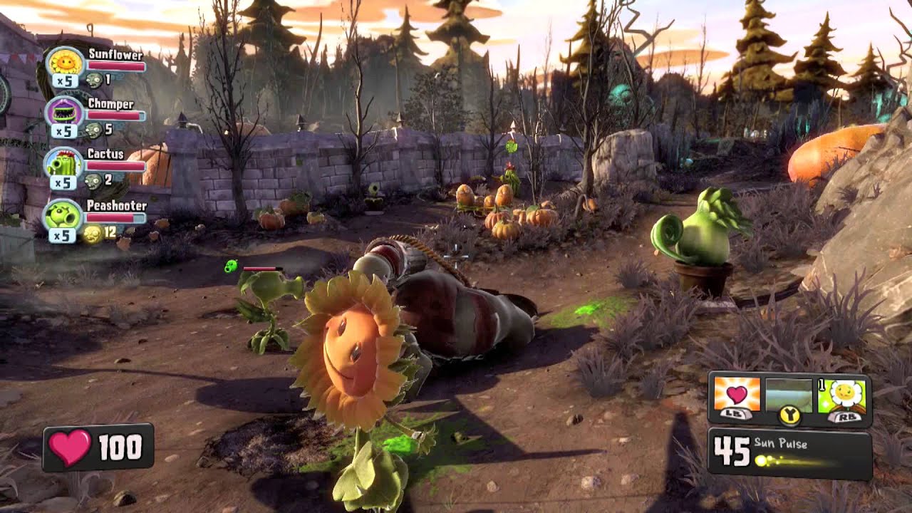 Plants vs. Zombies: Garden Warfare In-Depth Xbox Preview - E3 2013 - YouTube