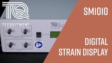 Digital Strain Display (SM1010) - Materials Testing & Properties - TecQuipment