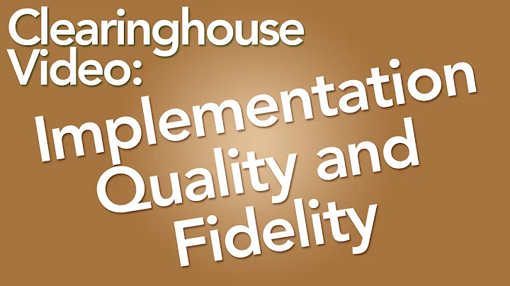Implementation Quality and Fidelity