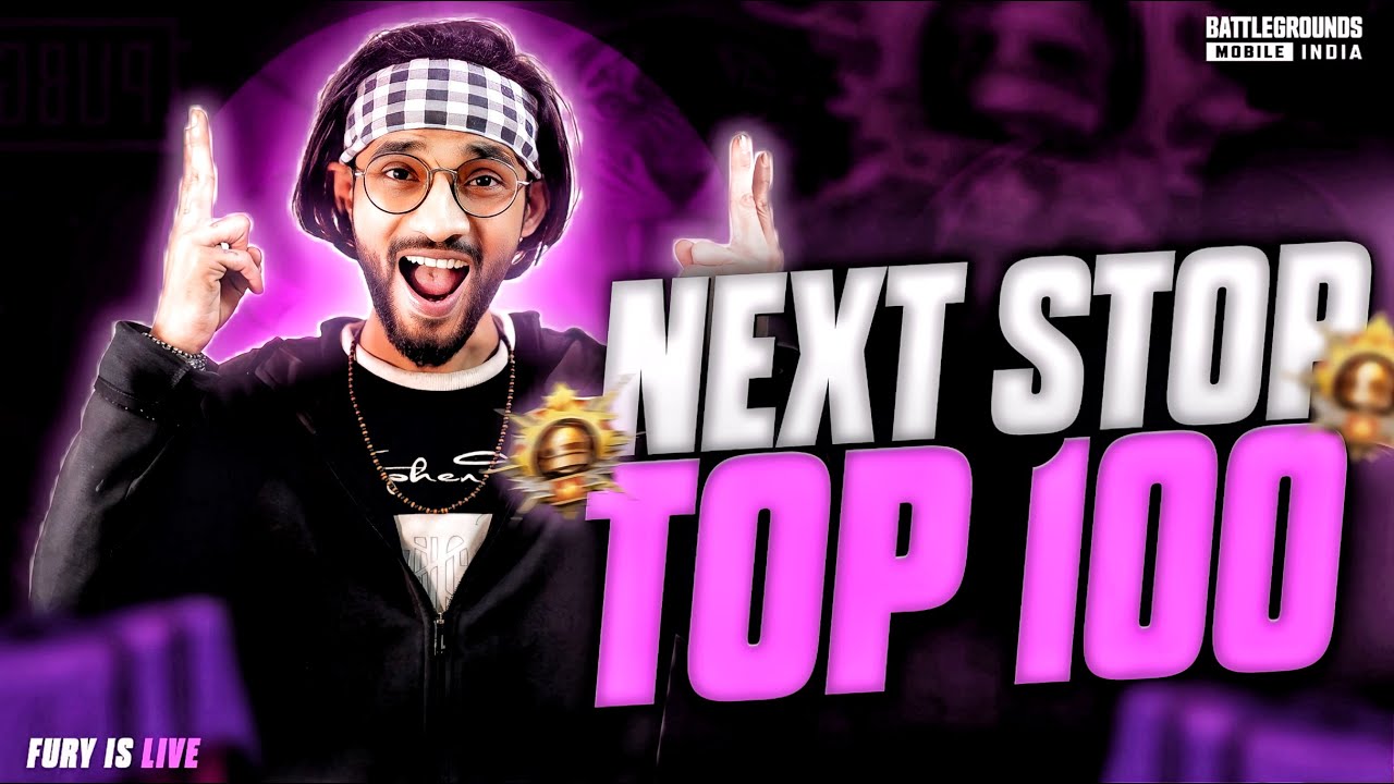 TOP 100 CONQUEROR RANK PUSH | ROAD TO 20K FAMILY | BGMI LIVE - YouTube