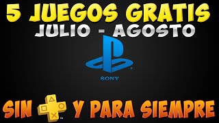5 juegos GRATIS FREE TO PLAY que van a llegar JULIO - AGOSTO para todos PS4 PS5 PC XBOX