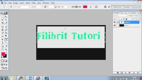 Gradient Text Tutorial Photoshop 7.0