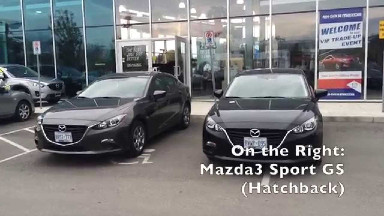 Mazda3: Sedan Hatchback? Review and Compare - YouTube