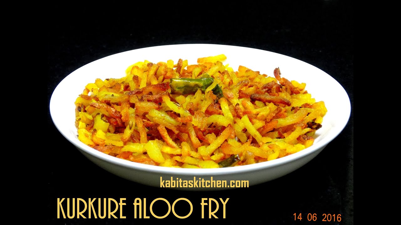 Kurkure Aloo Fry Recipe-Crispy Potato Fry-Quick and Easy Aloo Fry-Simple Aloo Fry Recipe | Kabita Singh | Kabita