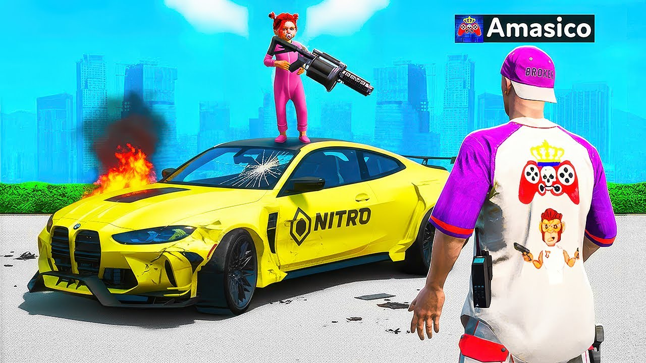 24 ORE am GRIJA de COPILUL MEU in GTA 5!