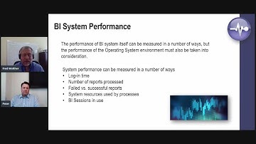 BI System Performance - SAP BusinessObjects Performance Analysis with APOS Insight