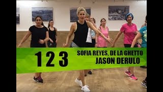1 2 3 - Sofía Reyes, de la Ghetto, Jason Derulo (remix)/ zumba /Chorepgraphy by katherrera Resimi