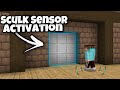 How To Activate Doors With Sculk Sensors In Minecraft 1.19!!! (Bedrock Edition)