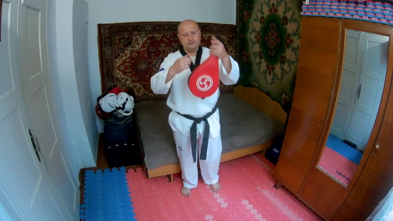 Работа в полёте - Нерио Чаги. Техника выполнения и другие нюансы.  Онлайн тренировка Taekwondo WT .