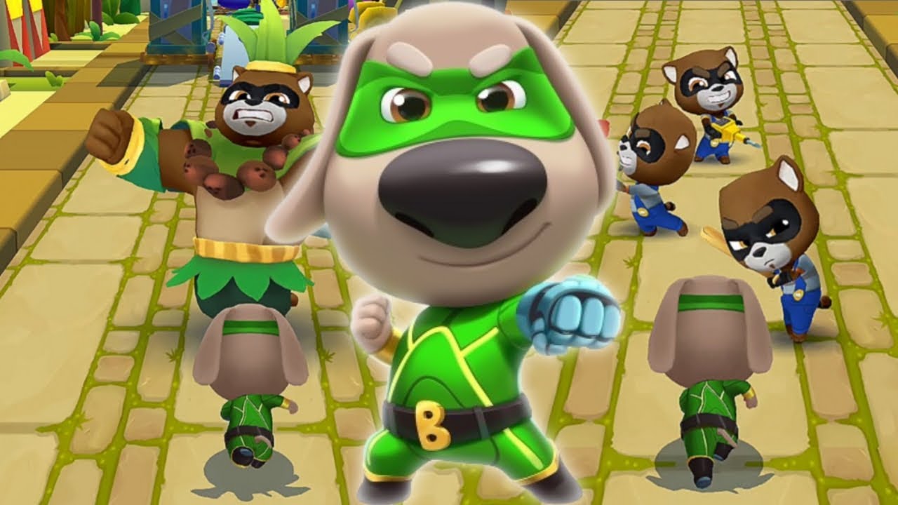 Talking Ben & Talking Tom Hero Dash Gameplay | Superhero Adventure Run!