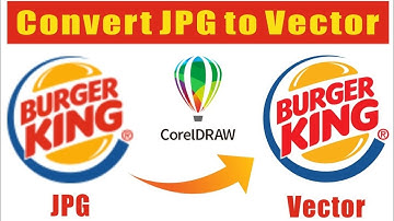 Jpg to vector in coreldraw | Convert JPG File To Vector In CorelDraw | JPG Image Ko Vector Me Badle
