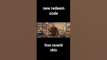 new working redeem code (free renetti - airbrush) #codmobile #codmgarena #codmgarenaredeem