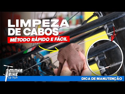 Vídeo: Como limpar e lubrificar novamente os cabos de freio