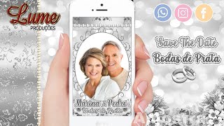 save the date bodas de prata