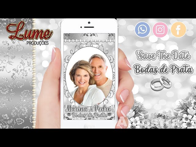 save the date bodas de prata