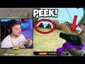 S1MPLE HITS PERFECT 1 TAP PEEK! STEWIE2K JUST HOLDS &#39;W&#39;! CS:GO Twitch Clips