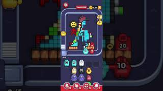 Blue dinosaur puzzle 🦕💙 #pixelflow #level499 #puzzle #gaming Subscribe for more levels!