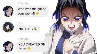 If Giyu Cheated on Shinobu … 😱 | Demon Slayer Text Story