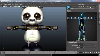 Setting up Human IK in Maya 2012 pt12 Control Rig Overview