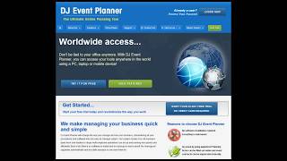 Configure and Integrate DJ Event Planner Website Tools