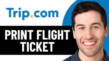 HOW TO PRINT FLIGHT TICKET FROM TRIP.COM 2025! (FULL GUIDE)