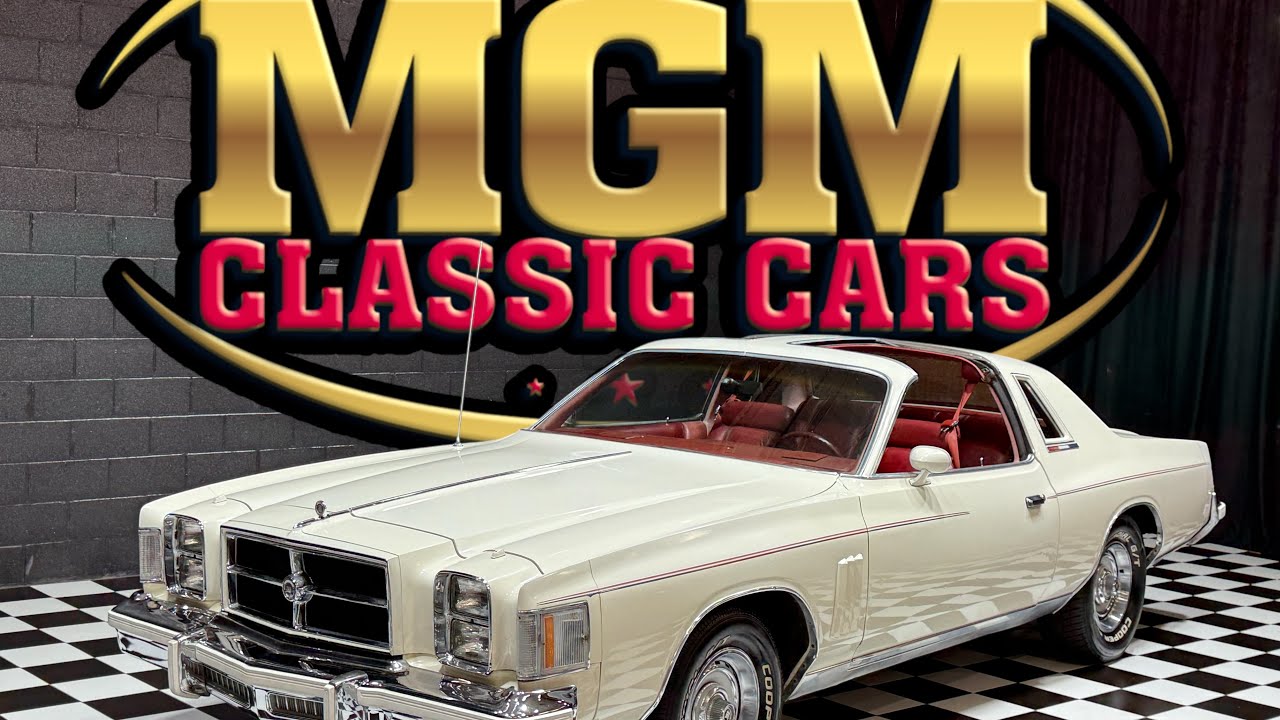 1979 Chrysler Cordoba T TOPS RARE For Sale - Visit our website Mgmclassiccars.com 