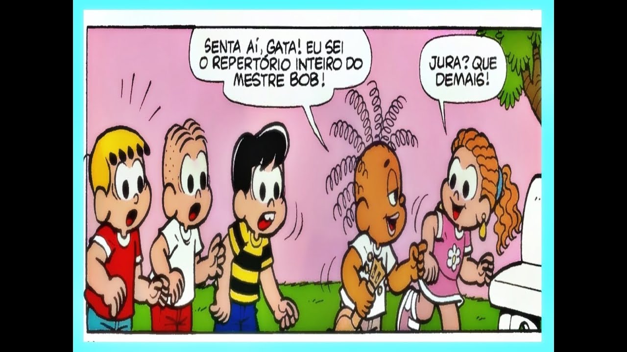 Turma do Bermudão - O Jerê virou rasta - Quadrinhos Turma da Mônica