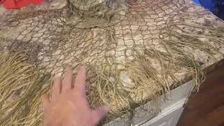 Making a Ghillie Hat/Cape