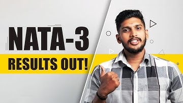 NATA 3RD ATTEMPT RESULTS OUT!!!! CHECK YOUR RESULT | NATA 2023 | B.ARCH | THiNCDES #nata #nata2023