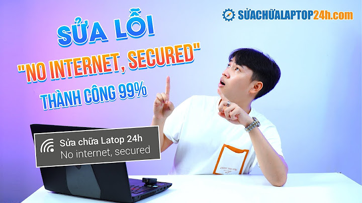 Sửa lỗi laptop win 10 wifi not available