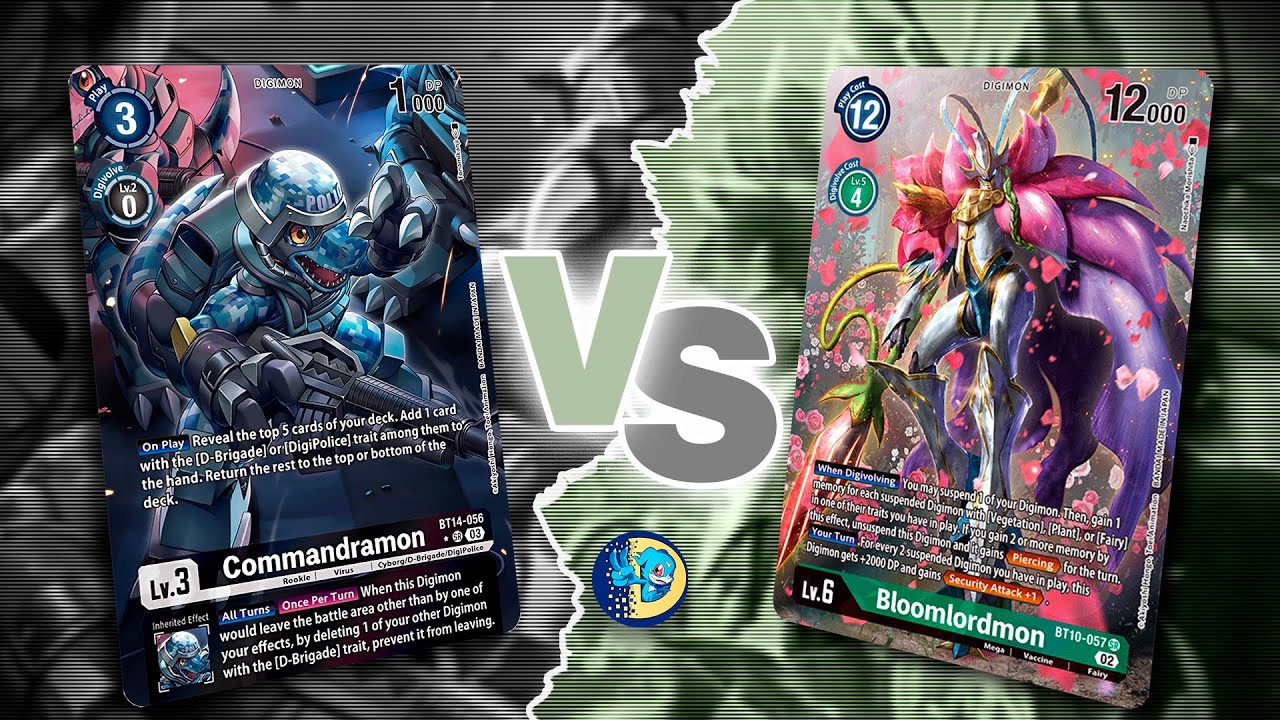 Digimon TCG Local Match: Commandramon vs Bloomlordmon | Ex6 format ...