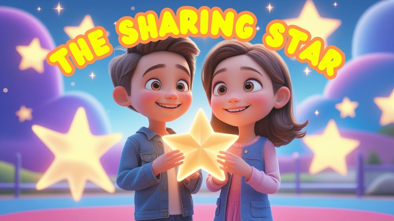 Sharing Makes the World Shine 🌍✨ | A Caring Poem for Kids | The Sharing Star Poem for Kids
