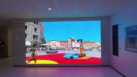 LG 1mm PP LED at ISE 2017 - Project Audio Visual Ltd