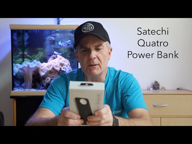 Quatro Wireless Power Bank / Portable Charger - Satechi
