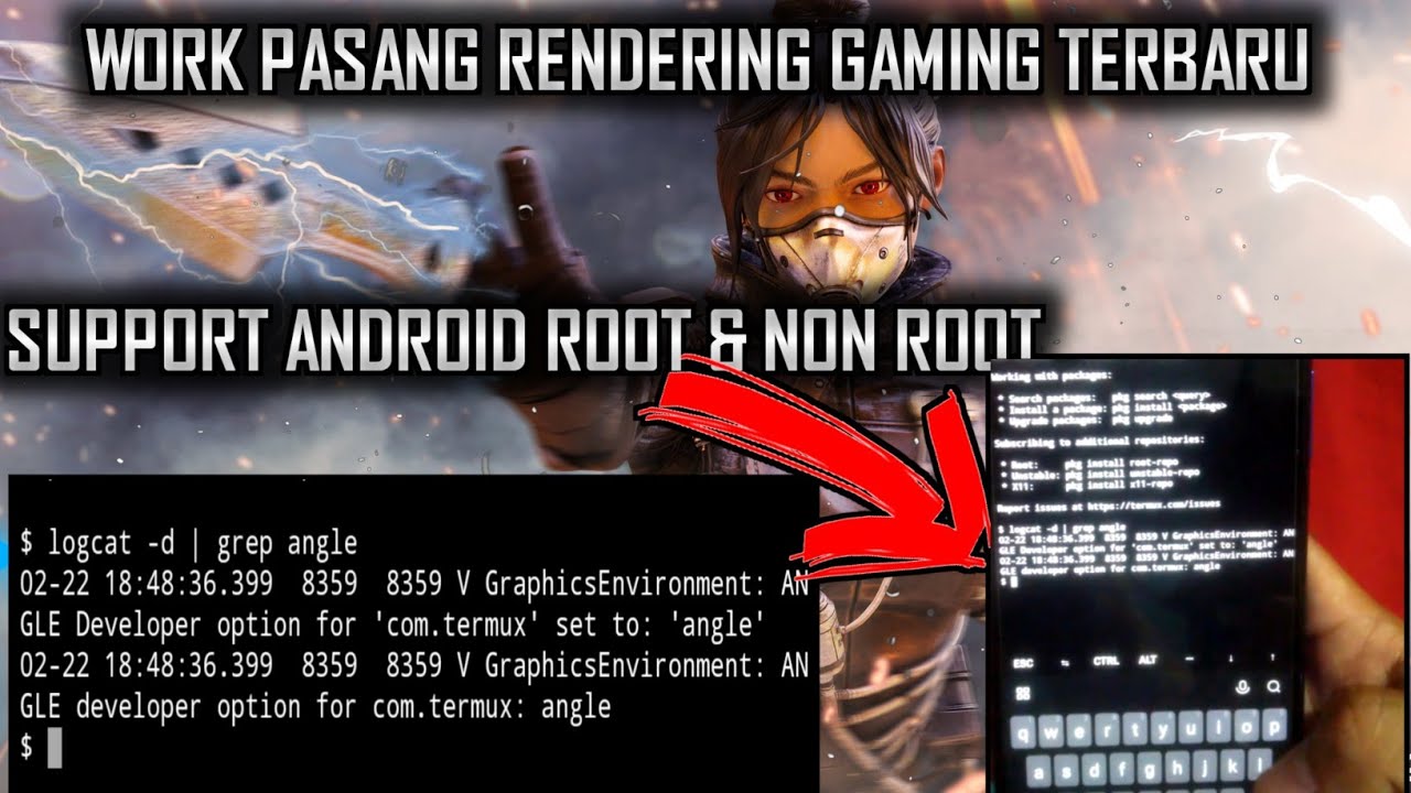 Rendering Gaming Terbaru Buat device No Root Dan Root | Lebih bagus ...