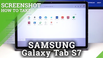 How to Take Screenshot on SAMSUNG Galaxy Tab S7 – Capture Screen