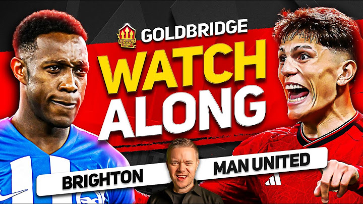BRIGHTON vs MAN UTD & FINAL DAY PREMIER LEAGUE Live with MARK GOLDBRIDGE