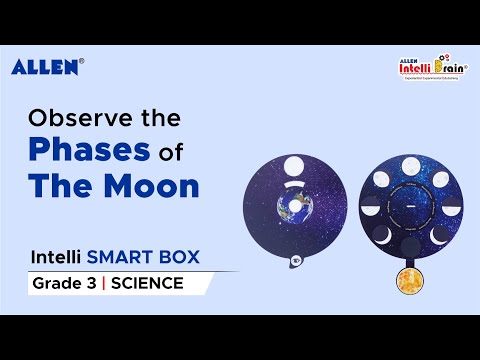 Phases of Moon | Change in shape of moon | Science Activity Kit for Class 3 |ALLEN Intelli SMART Box