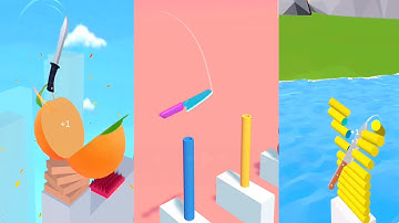 Almost Cut | Slice Master | Slice It - All Levels Gameplay Android, iOS