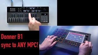 Set your Donner B1 303 clone up to clock with any MPC! @SoundChappy68 screenshot 3