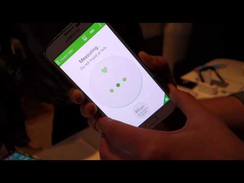 Galaxy S5 Features:  Heart Rate Monitor and Fingerprint Sensor