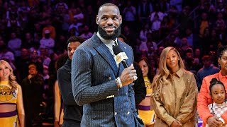 Lebron James Ceremony In La February 9, 2023