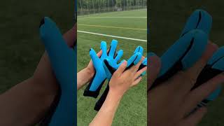 CAUTION ⚠️ These gloves grip everything ⚠️ #gripmode #goalkeeper