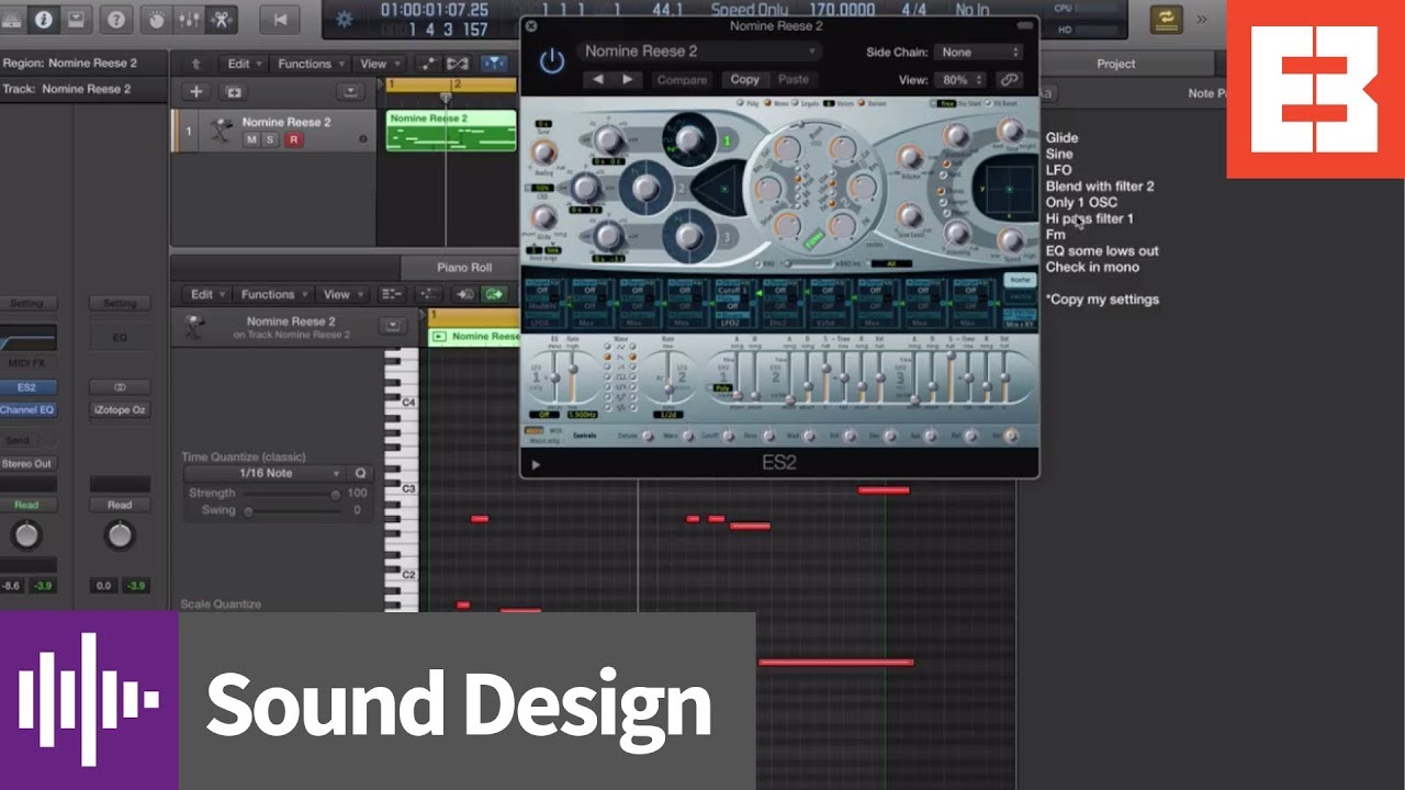 Reese Bass | 60 Second Tips | Music Production | Nomine - YouTube