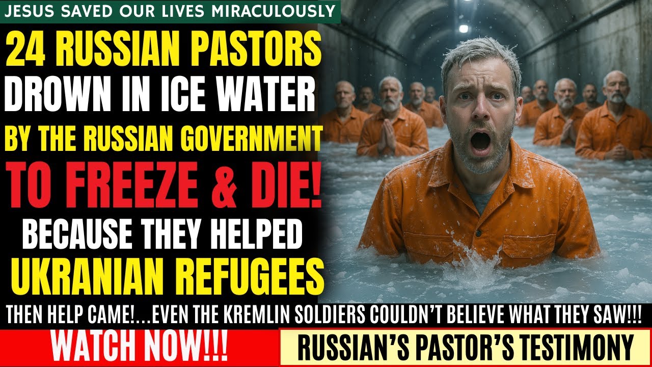 IN RUSSIA, 24 CHRISTIANS ARE SENTENCED TO DEATH BY DROWNING… BUT GOD SENDS  A SUPERNATURAL RESCUE!