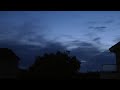 Timelapse of a large variety of clouds over oslo norway   24h sped up by 75x